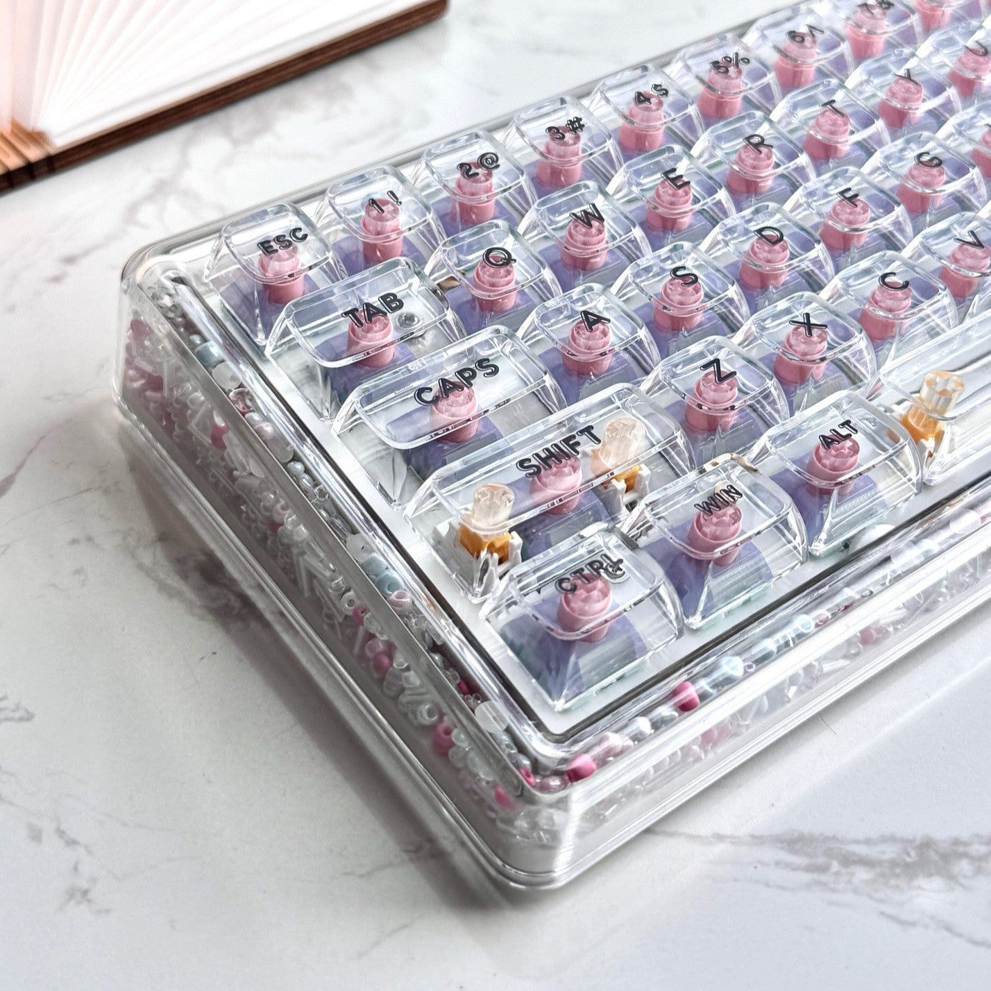 Ainbell Base68 (Beads) Cute Custom Design Keyboard