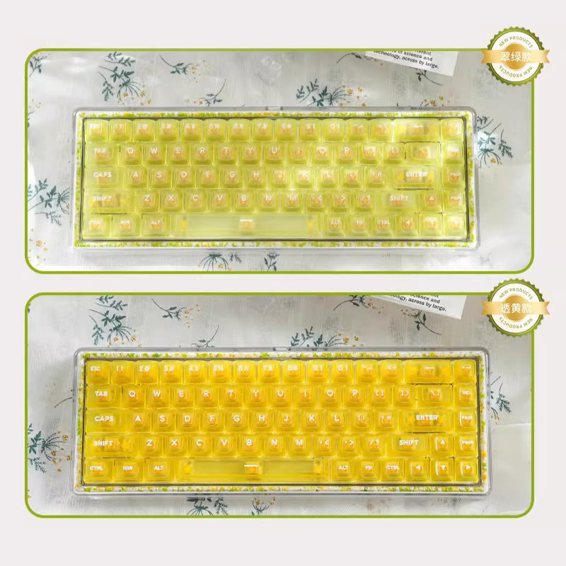 Ainbell Base68 (Flower) Cute Custom Design Keyboard
