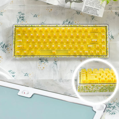 Ainbell Base68 (Flower) Cute Custom Design Keyboard