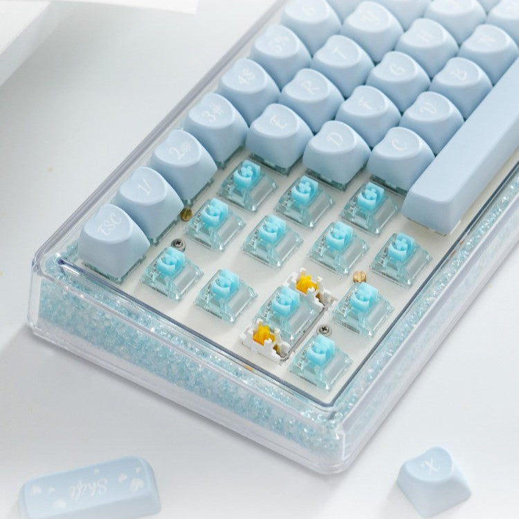 Ainbell Base68 Heart-to-Heart Cute Custom Design Keyboard