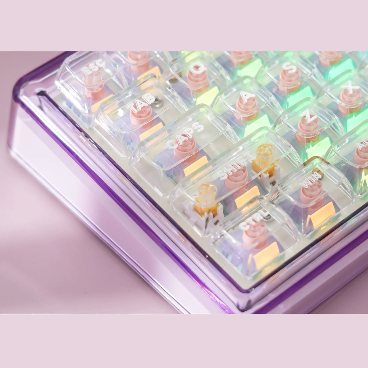 Ainbell Base68 (Light Grape) Cute Custom Design Keyboard