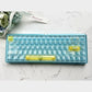 Ainbell Base68 Ocean Blue Themed Cute Custom Design Keyboard