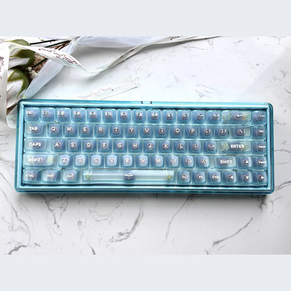Ainbell Base68 Ocean Blue Themed Cute Custom Design Keyboard