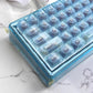 Ainbell Base68 Ocean Blue Themed Cute Custom Design Keyboard