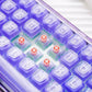 Ainbell Base68 (Grape) Cute Custom Design Keyboard