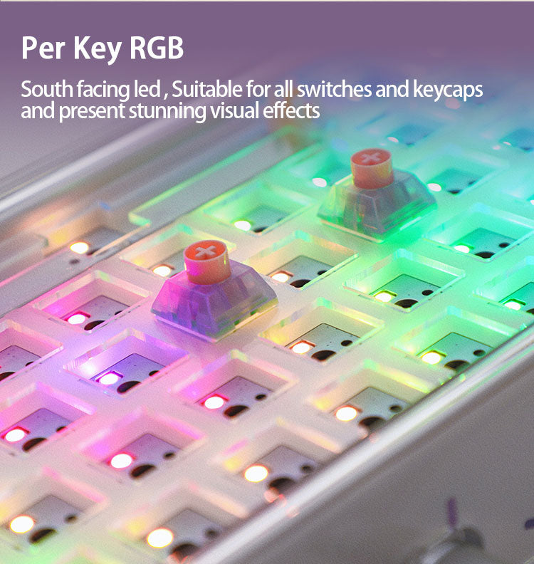 Ainbell Base68 (Beads) Cute Custom Design Keyboard