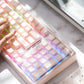 Ainbell Base99 (Baby Pink) Cute Custom Design Keyboard