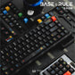 MonsterLab Base & Rule Keycap Set, Cherry Profile, Dye Sub PBT