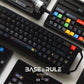 MonsterLab Base & Rule Keycap Set, Cherry Profile, Dye Sub PBT