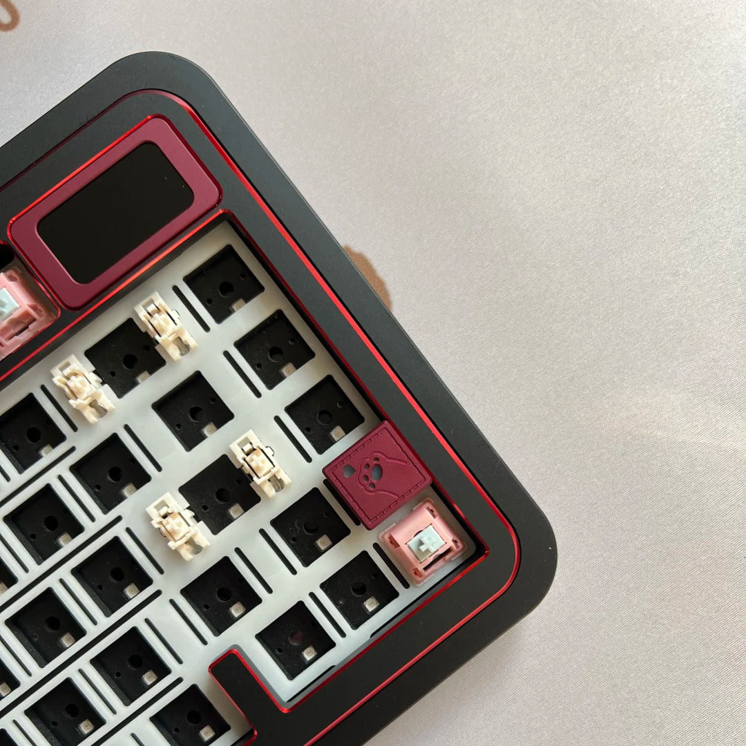 Bear75V3 Keyboard Barebone with Screen