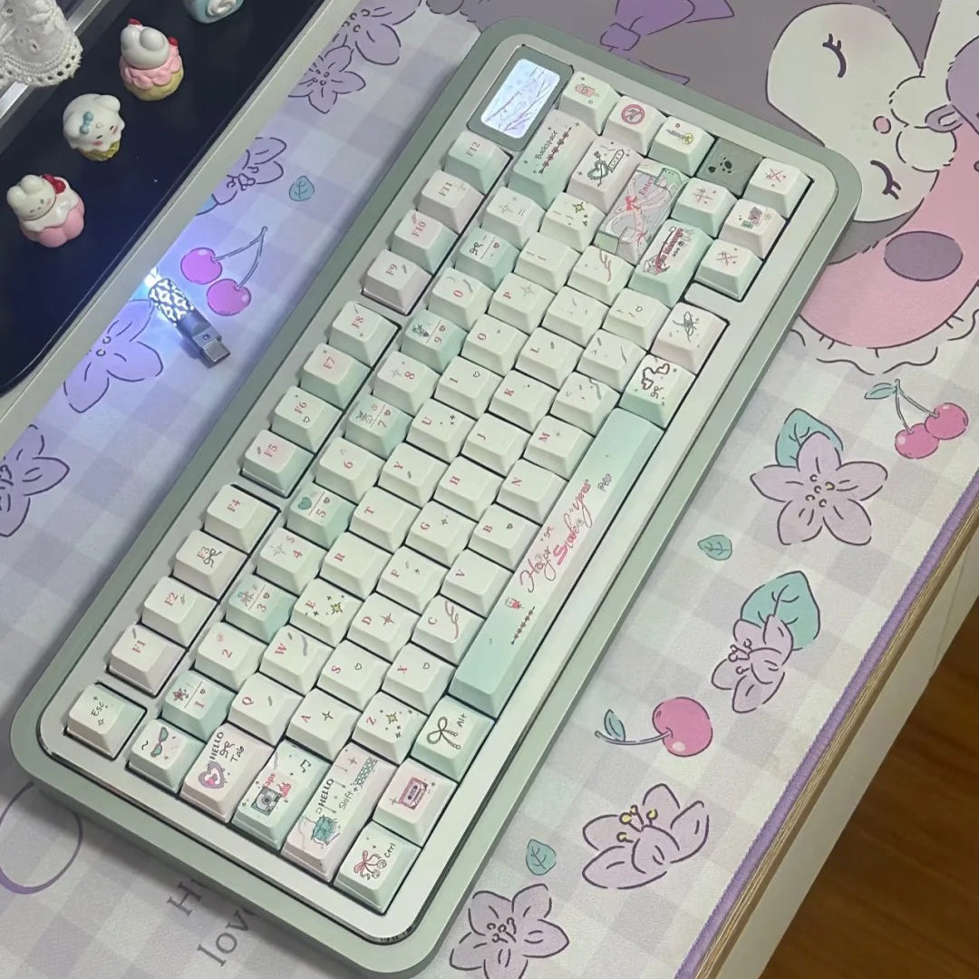 Bear75V3 Keyboard Barebone with Screen