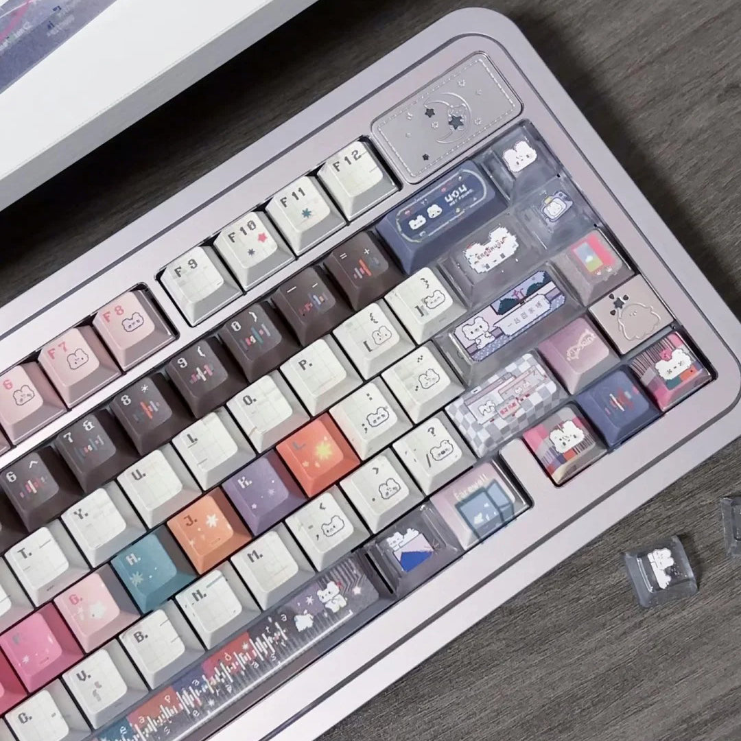 Bear75V3 Keyboard Barebone with Screen