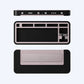 Bear80 Mechanical Keyboard Barebone with LCD Screen