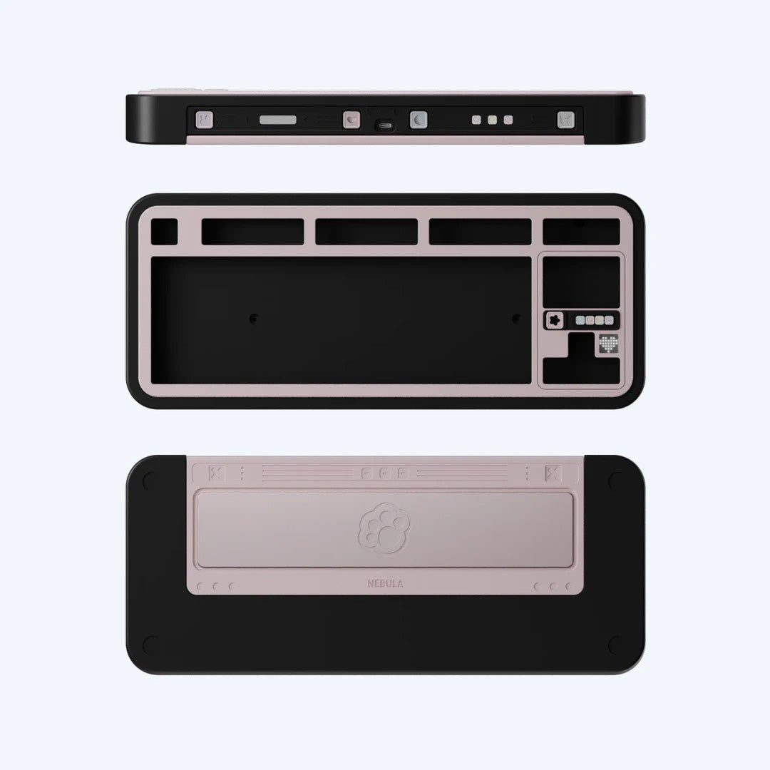 Bear80 Mechanical Keyboard Barebone with LCD Screen