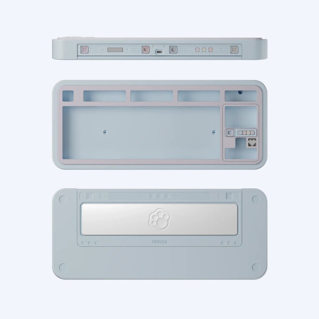Bear80 Mechanical Keyboard Barebone with LCD Screen