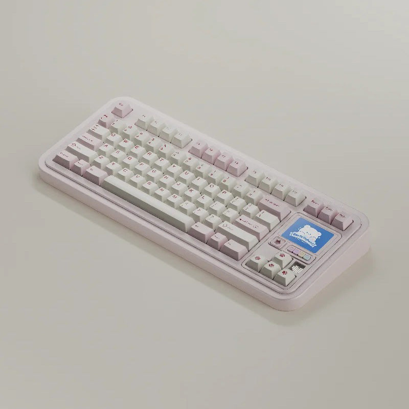 Bear80 Mechanical Keyboard Barebone with LCD Screen