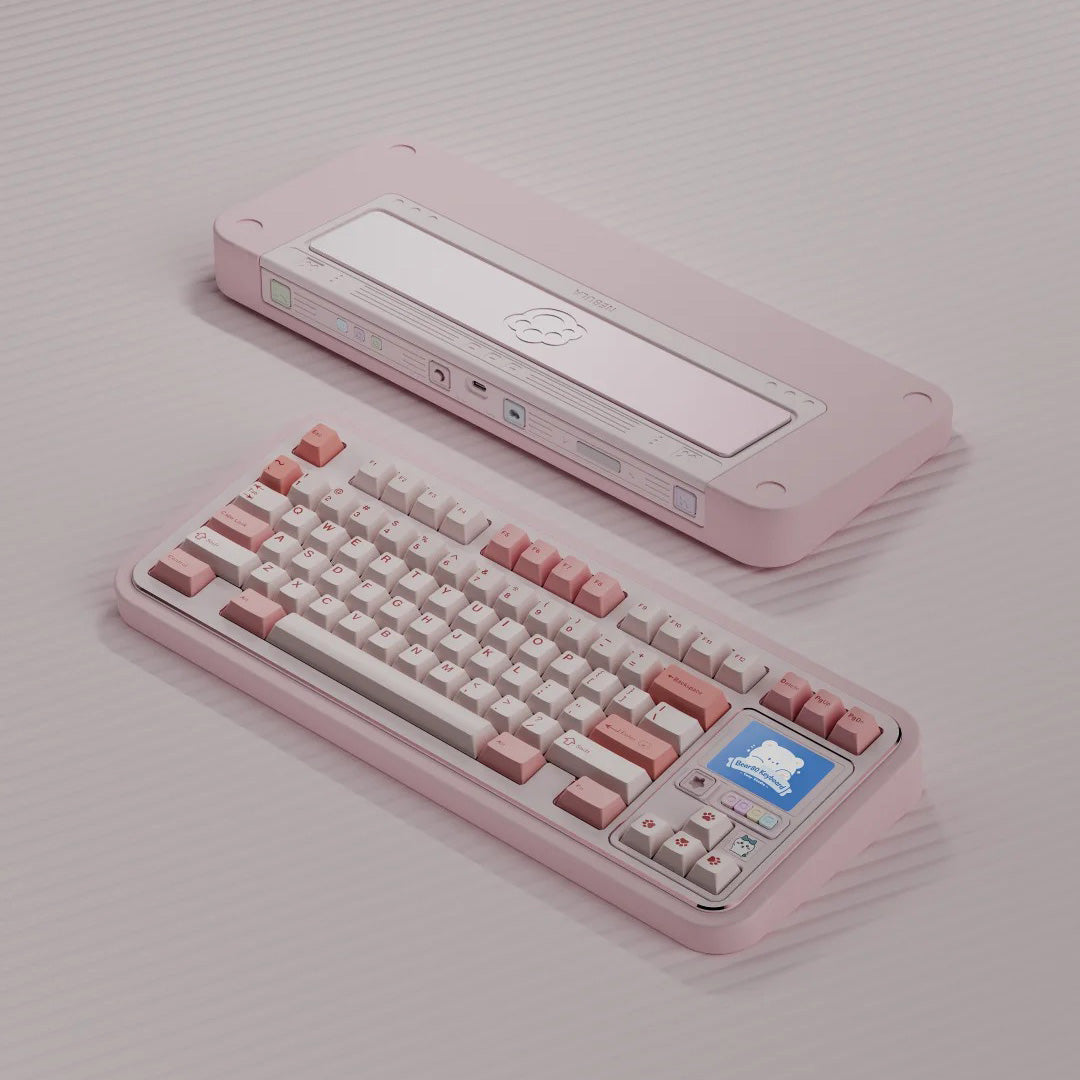 Bear80 Mechanical Keyboard Barebone with LCD Screen