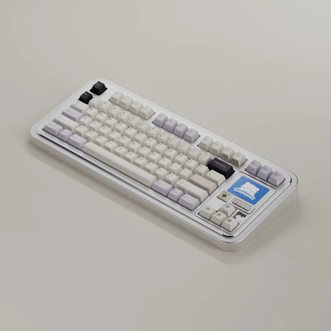 Bear80 Mechanical Keyboard Barebone with LCD Screen