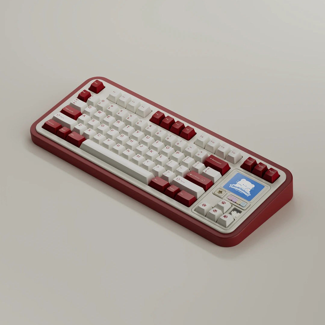 Bear80 Mechanical Keyboard Barebone with LCD Screen
