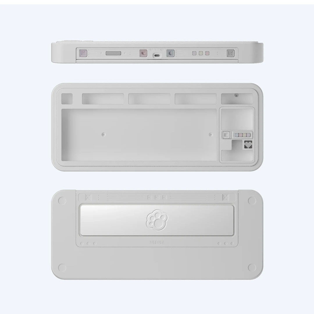 Bear80 Mechanical Keyboard Barebone with LCD Screen