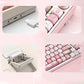 BK75 Custom Mechanical Keyboard - Pink