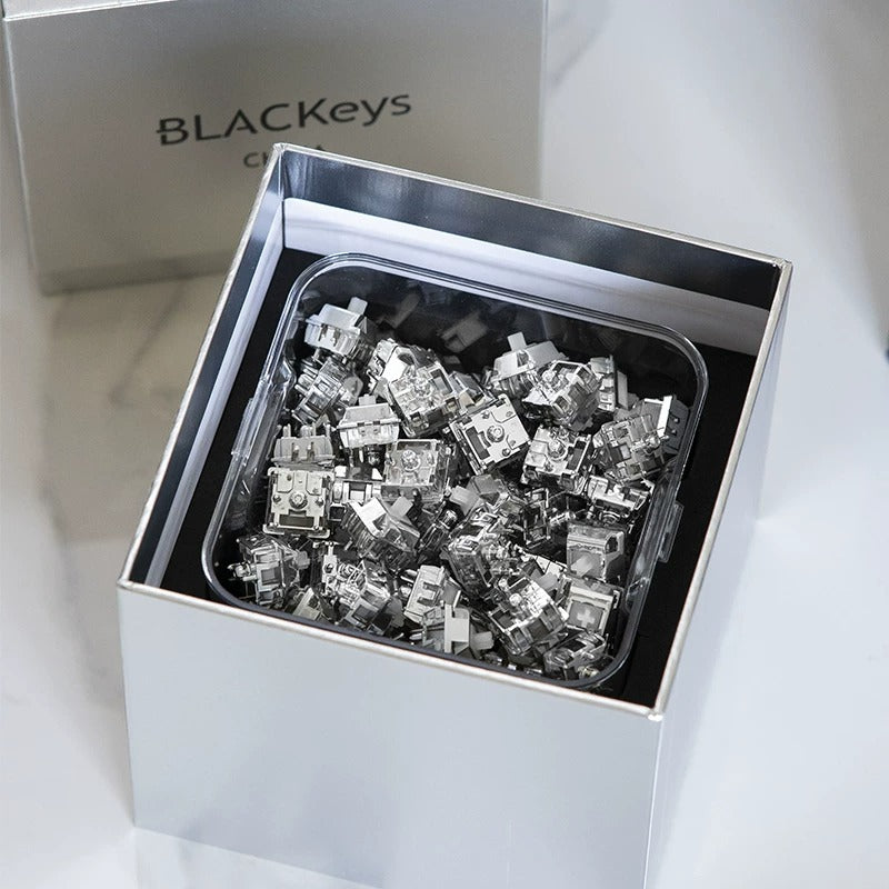 BLACKeys Silver Wing (Silver Plated) Switches