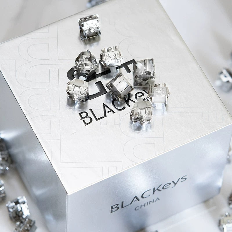 BLACKeys Silver Wing (Silver Plated) Switches