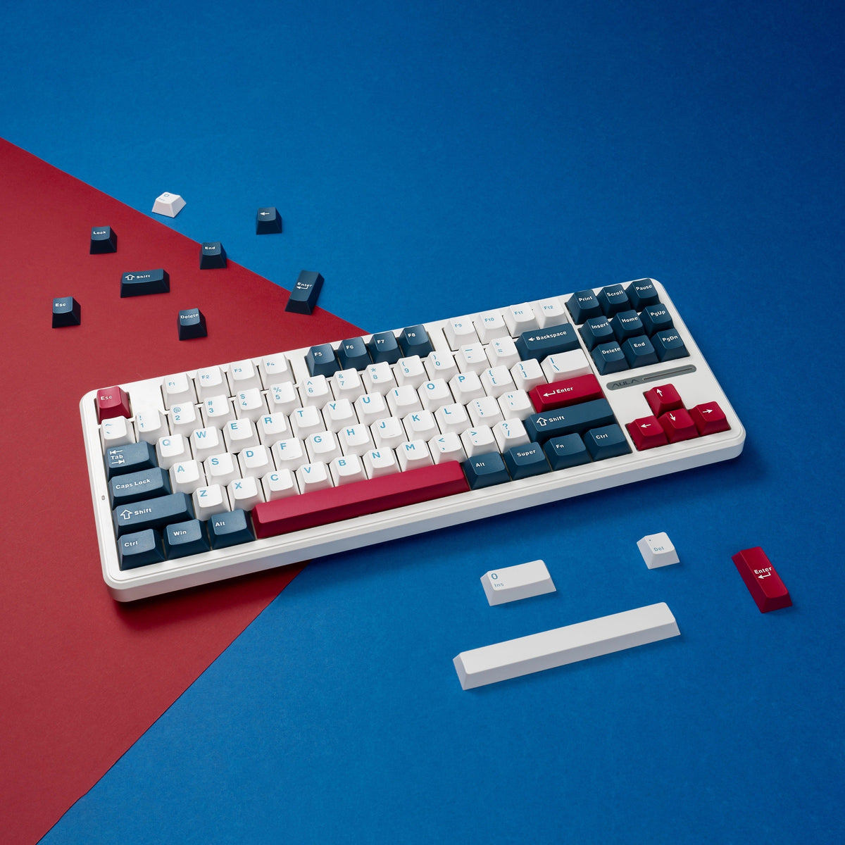 Blue Fire Keycap Set, Cherry Profile, Double Shot PBT – Nouvolo