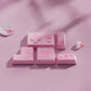 80Retros Blush 1990s Pink Keycap Set, Cherry Profile, PBT Key Cap Set