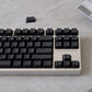 Black on Black Keycap Set, Cherry Profile, Double Shot ABS
