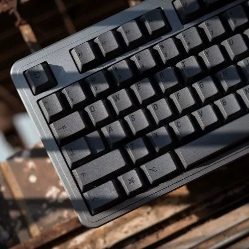 Black on Black Win/Mac Keycap Set, Cherry Profile, Dye Sub PBT