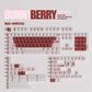 Bunny Berry Cute Keycap Set, Cherry Profile, Dye Sub PBT + PC Transparent Key Caps