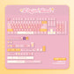 Majin Buu (Pink) Cute Keycap Set, MOA/Cherry Profile, PBT Dye Sub Key Cap