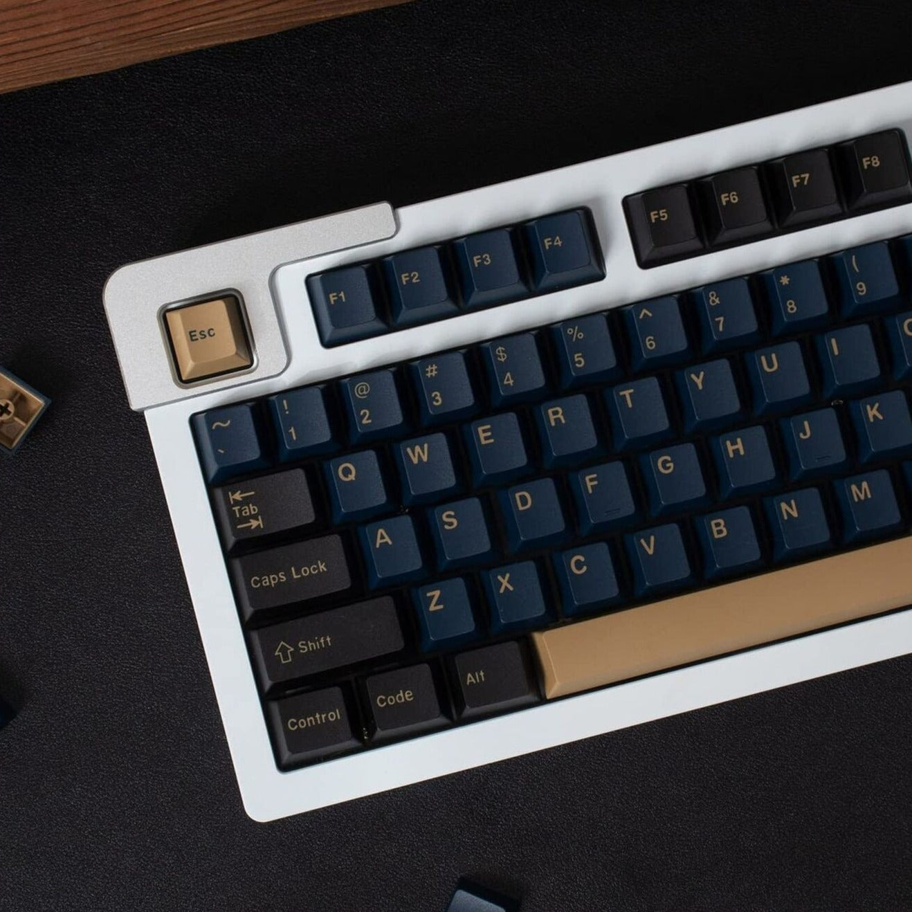 GMK Blue Sumrai Keycap Set, Cherry Profile, Double Shot ABS Key Cap