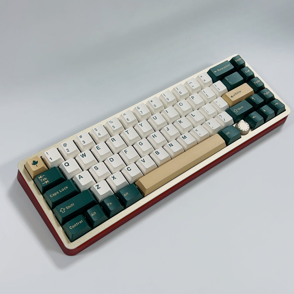 British Racing Green Keycap Set, Cherry Profile, Double Shot ABS Key Cap