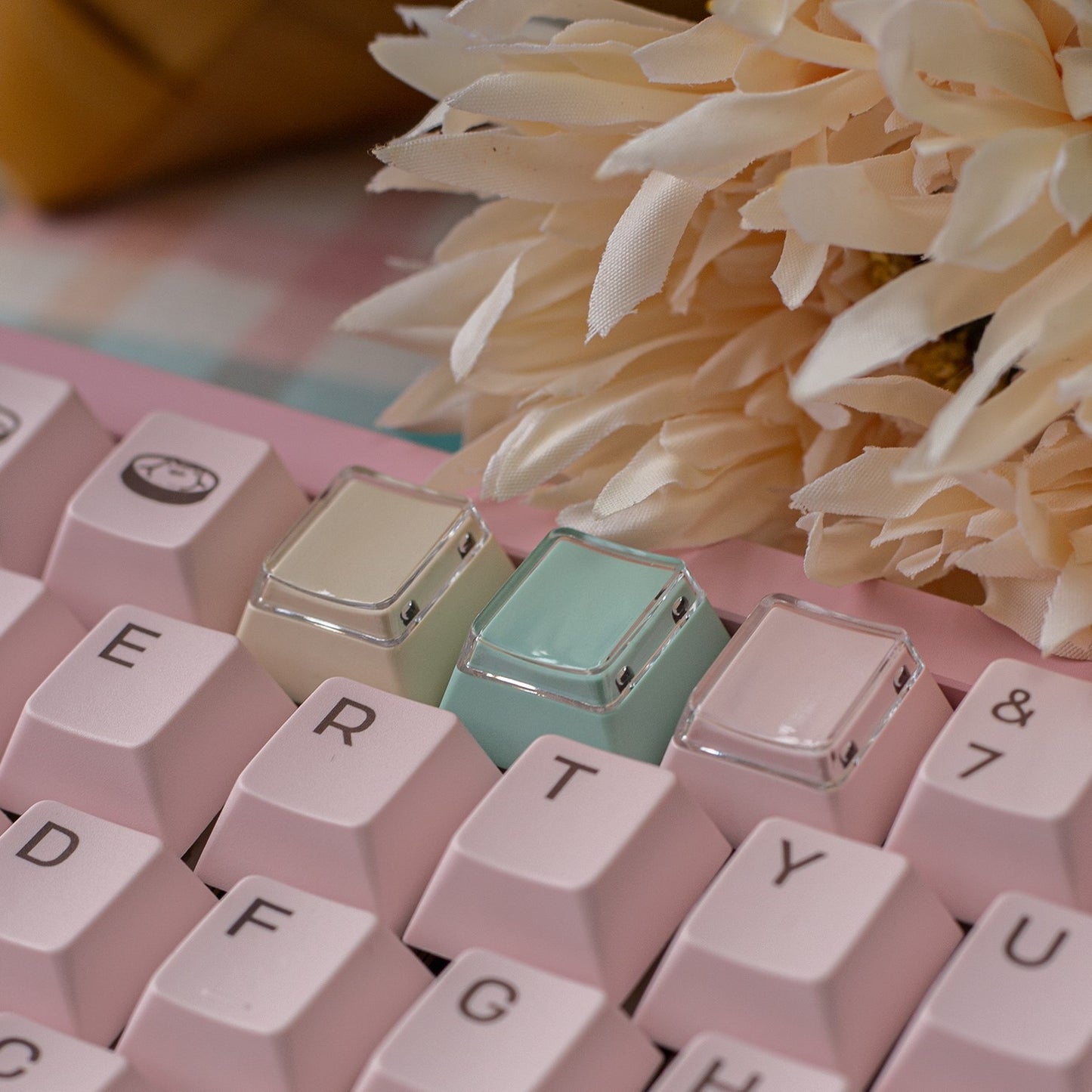 Caddo Meow Keycap Set, Cherry Profile, Dye Sub PBT Key Cap