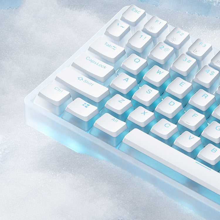 Onikuma G30 75% Frosted Clear Mechanical Keyboard
