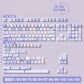 Flower Girl (Purple) Cute Keycap Set, MDA/Cherry Profile, PBT Dye Sub Key Cap