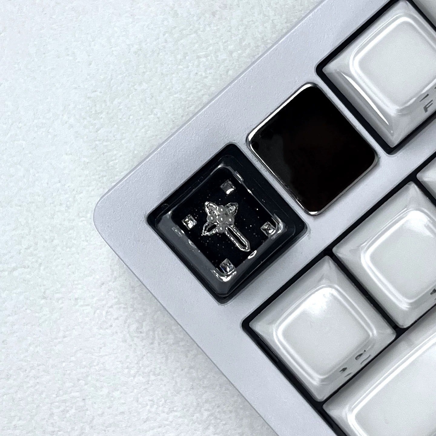 Chrome Hearts Style Cute Artisan Keycap