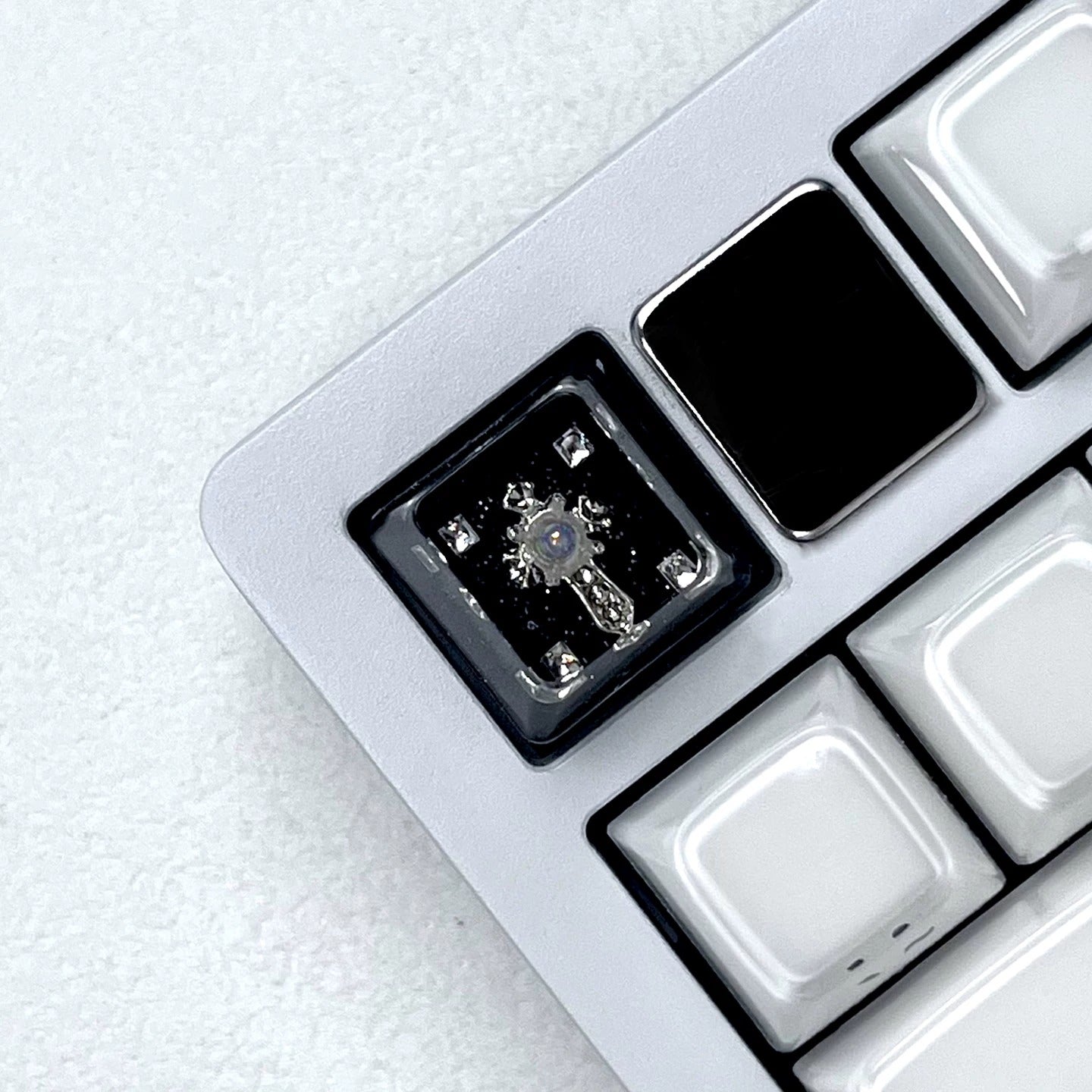 Chrome Hearts Style Cute Artisan Keycap
