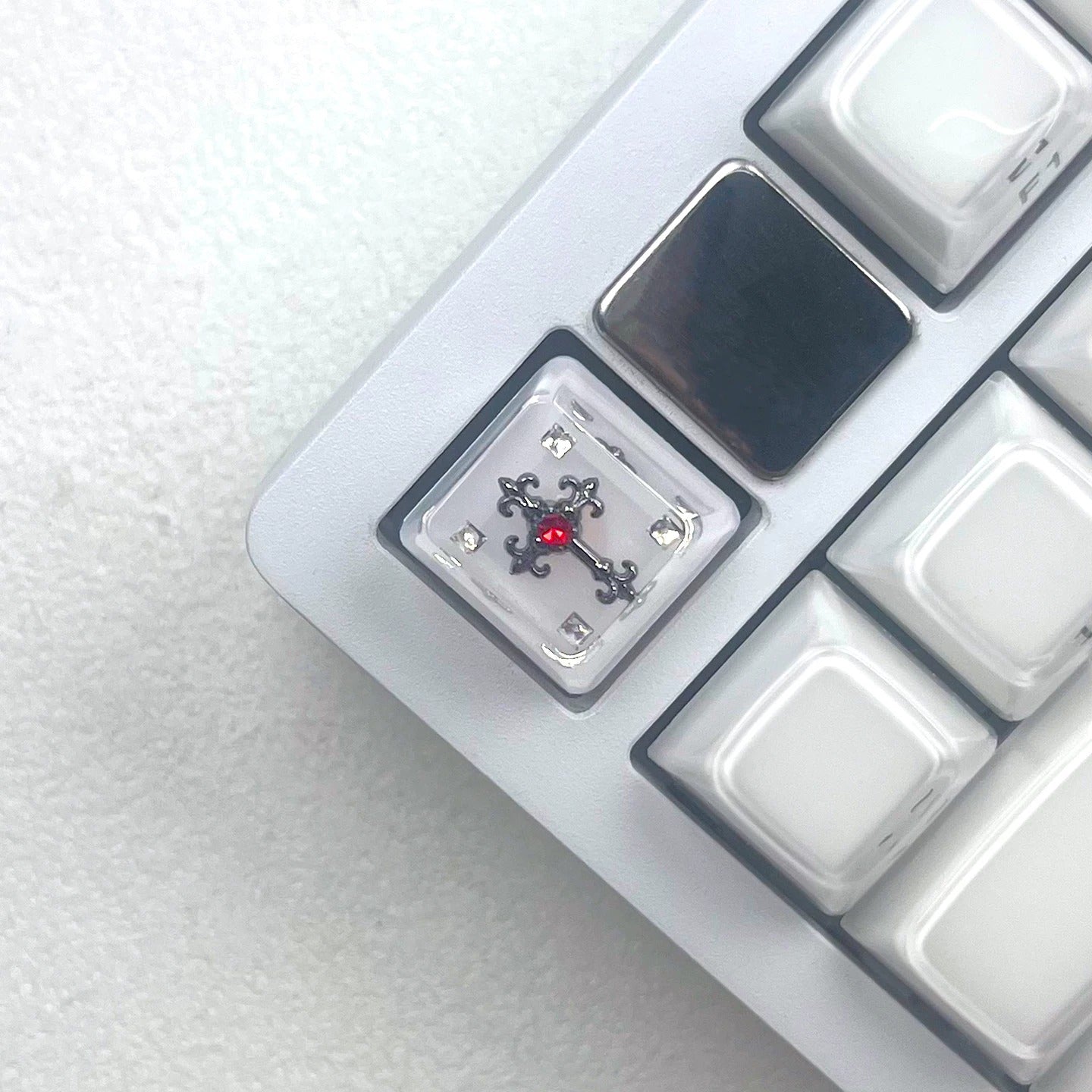 Chrome Hearts Style Cute Artisan Keycap