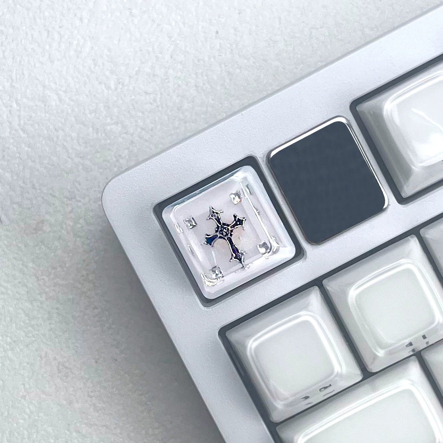Chrome Hearts Style Cute Artisan Keycap