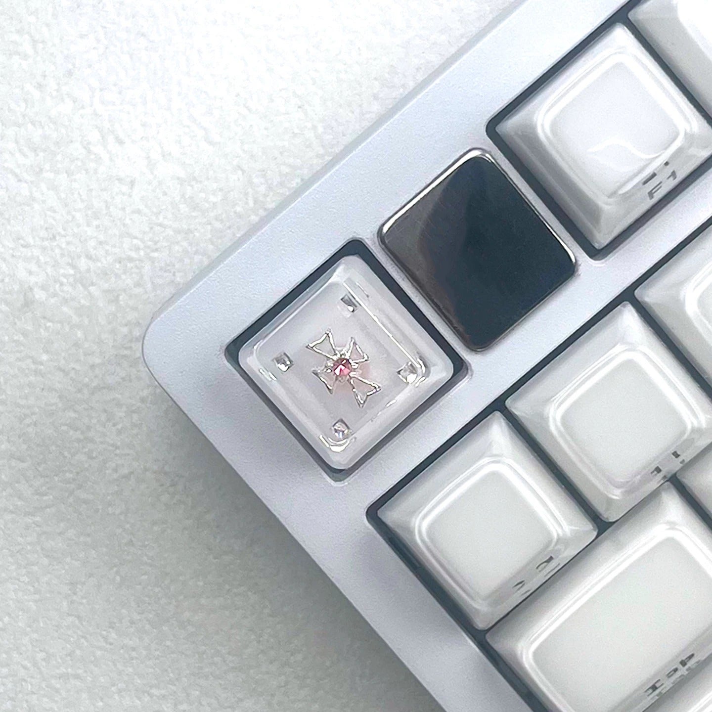 Chrome Hearts Style Cute Artisan Keycap