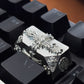 Chrome Hearts Style Genuine Silver Keycap