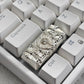 Chrome Hearts Style Genuine Silver Keycap