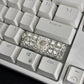 Chrome Hearts Style Silver Plated Artisan Keycap