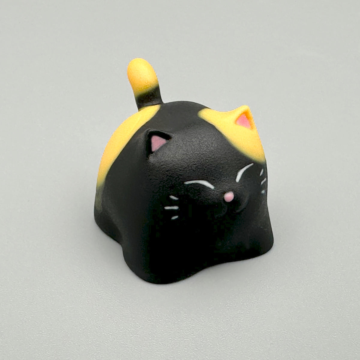 Cute Chubby Meow Cat Artisan Keycap