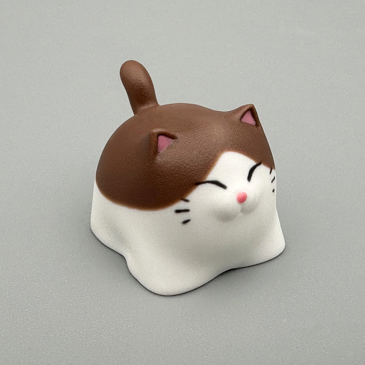 Cute Chubby Meow Cat Artisan Keycap