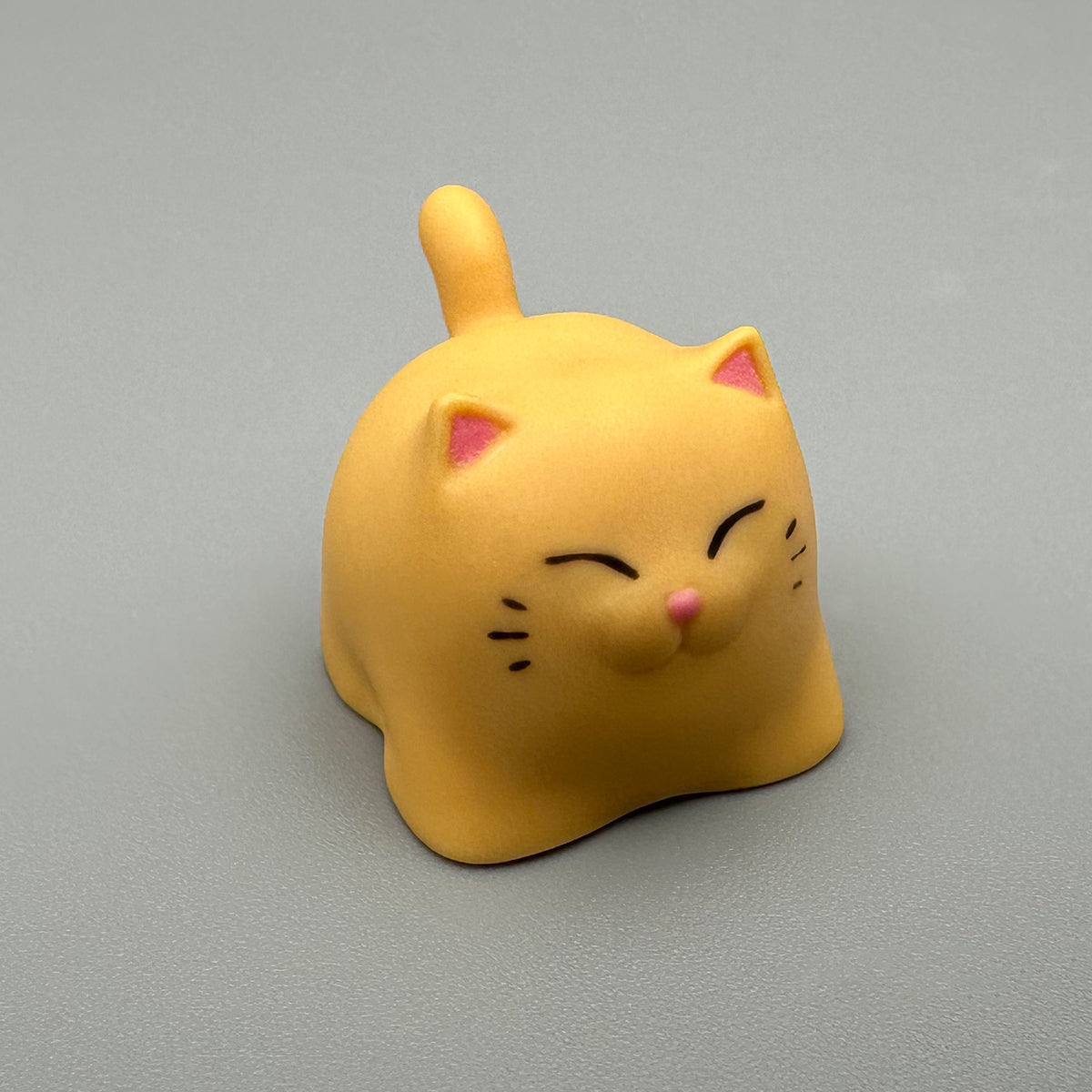 Cute Chubby Meow Cat Artisan Keycap