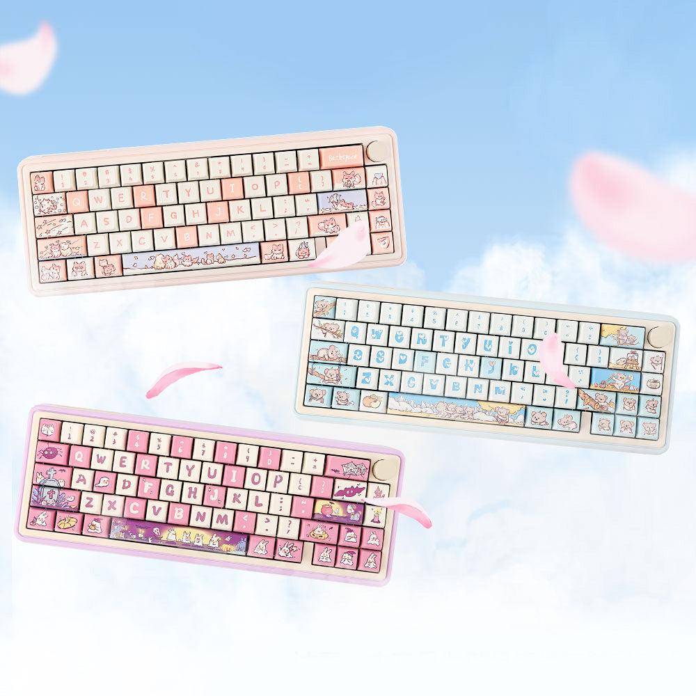 Cidoo Nebula 65% Cute Gasket Mechanical Keyboard